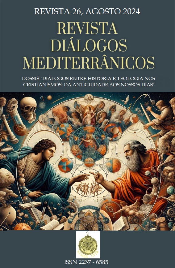 					Visualizar n. 26 (2024): Revista Diálogos Mediterrânicos - Dossiê "Diálogos entre História e Teologia nos cristianismos: da Antiguidade aos nossos dias"
				